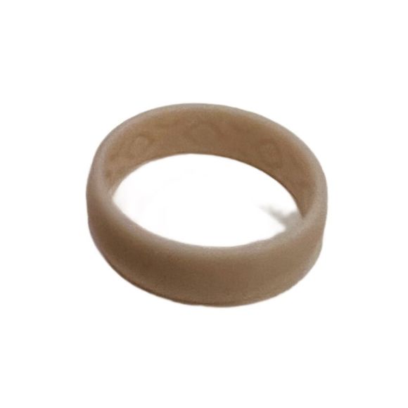 Ivory cream silicone band 8.5 - Picture 4 of 4